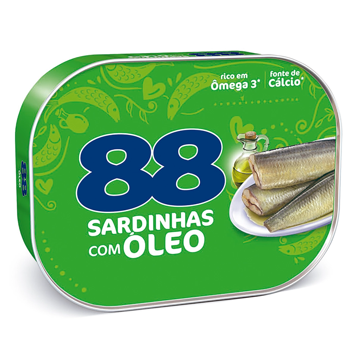 Sardinha Com óleo 88 Lata 150g