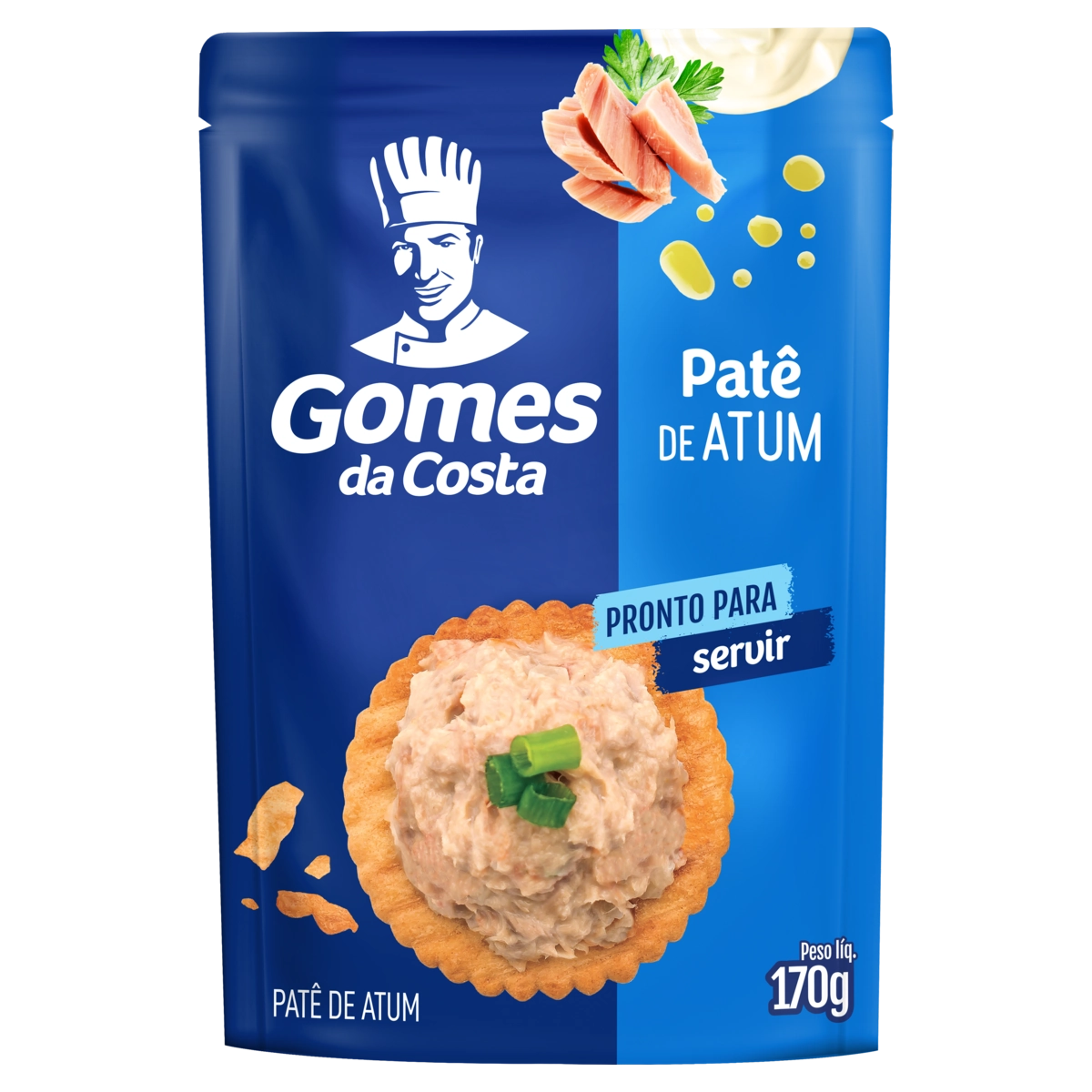 Patê De Atum Gomes Da Costa Sachê 170g