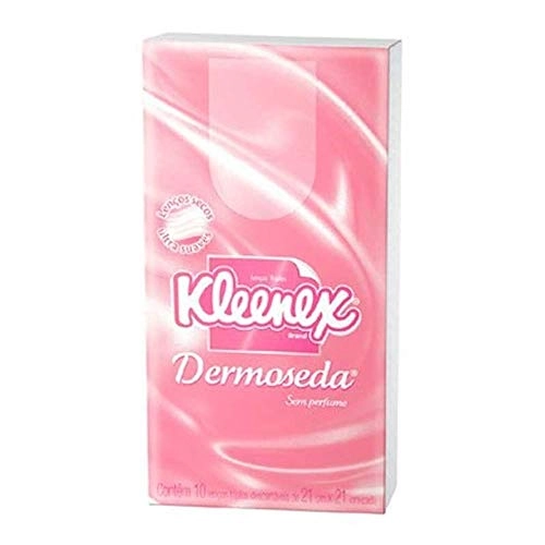 Lenço De Papel Folha Tripla Ultra Suave Kleenex Pacote 10 Unidades
