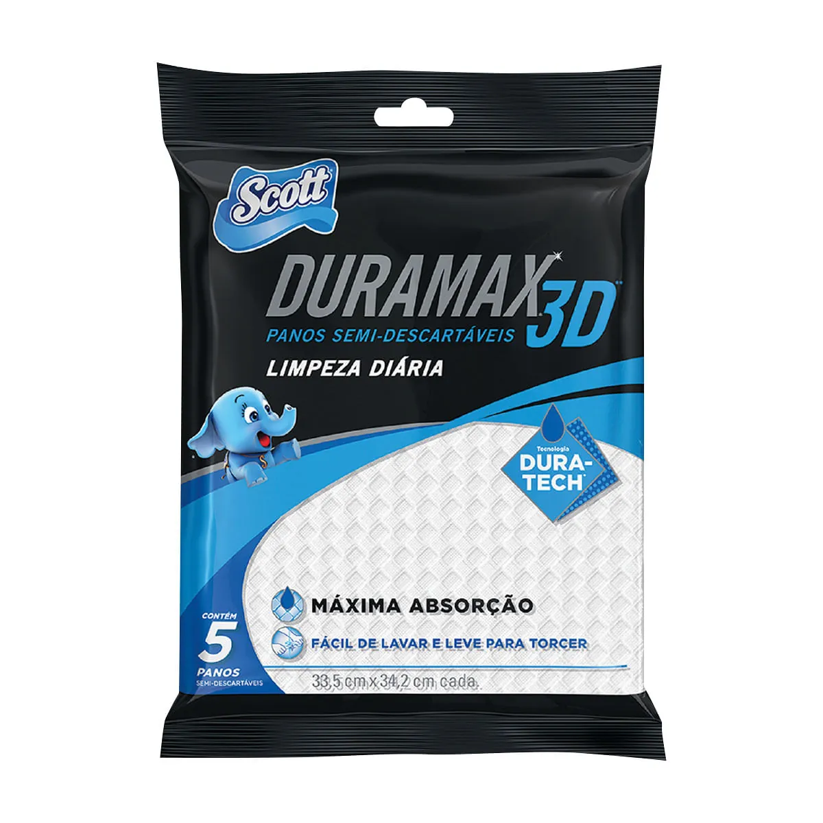Panos SCOTT DURAMAX Multiuso - 5 Unidades