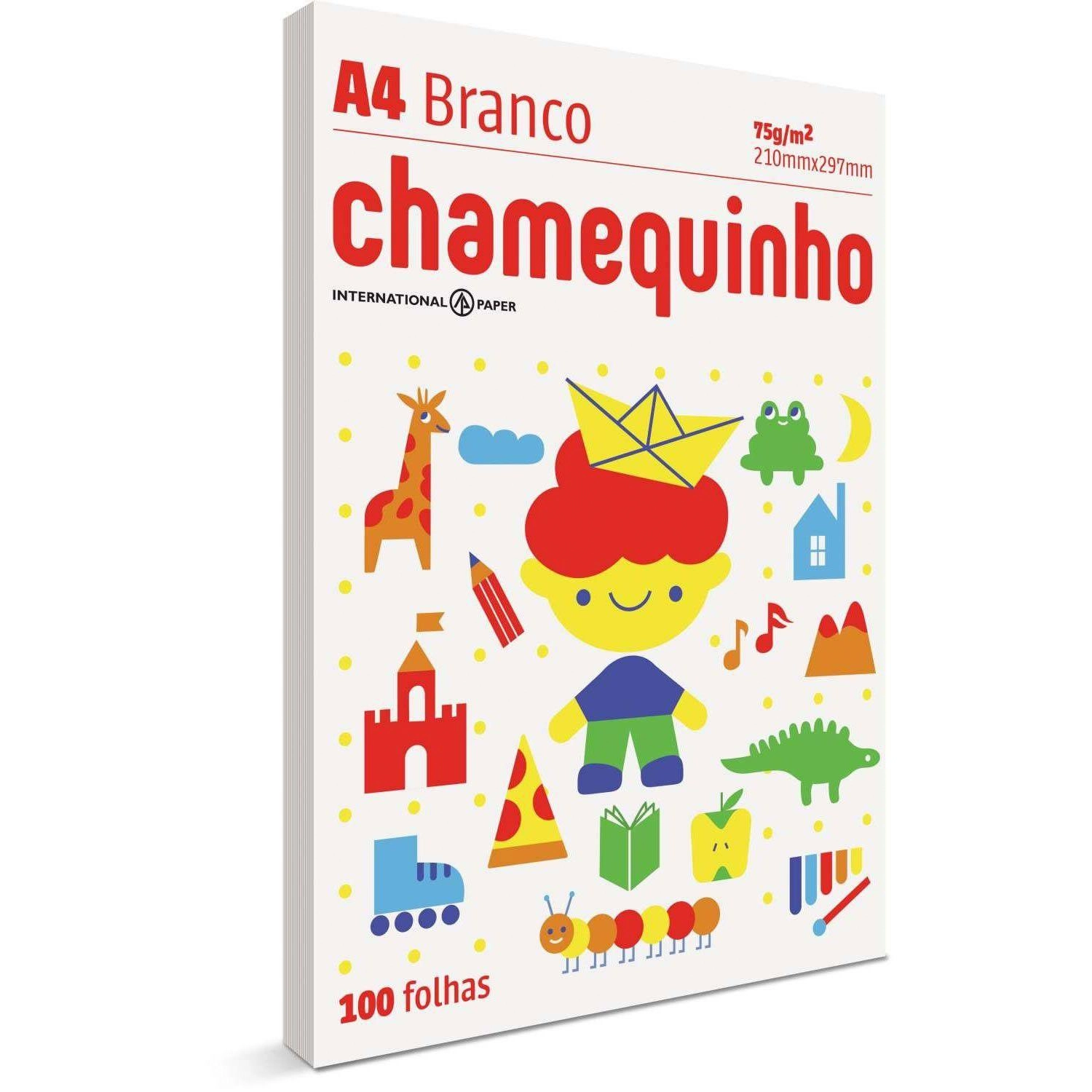Chamex Chamequinho Sulfite A4 100 Pacote