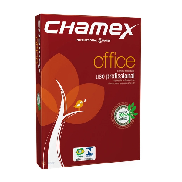 Papel Sulfite Branco Chamex A4 500 Folhas