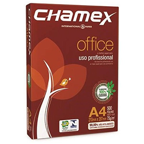 Papel Sulfite Chamex Office Carta 500fl