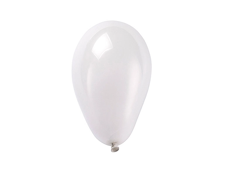 Balão Globo Branco Látex Regina 7 Pacote 50 Unidades