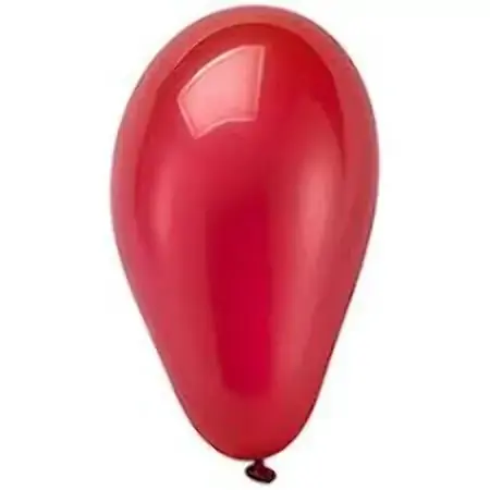 Balão Globo Vermelho Látex Regina 7 Pacote 50 Unidades
