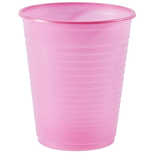 Copo Plástico Rosa Com 50 Unidades Regina Festas