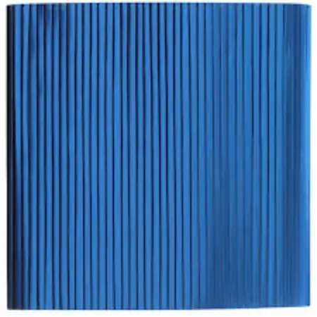 Franja Plissada Azul 10cm 1 Unidade Regina Festas