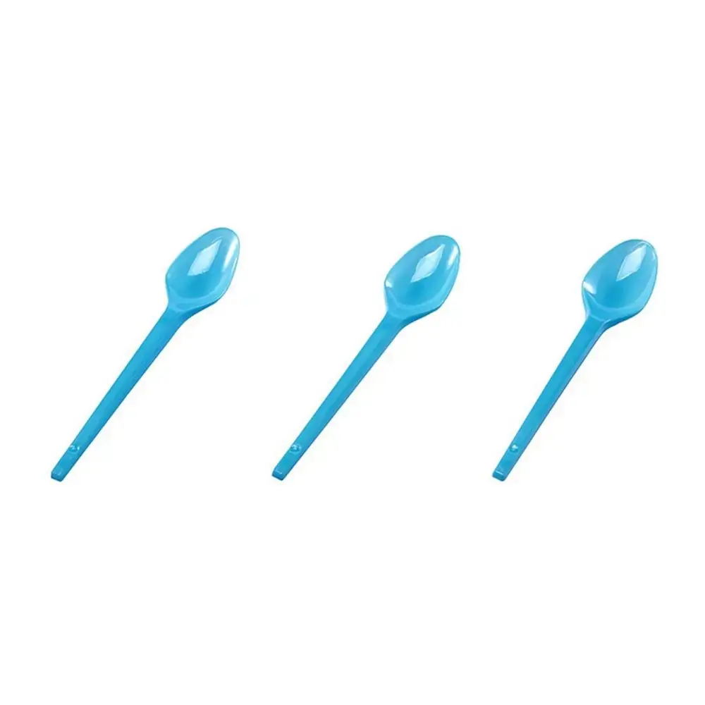 Reg Colher Plastica C/50 Azul