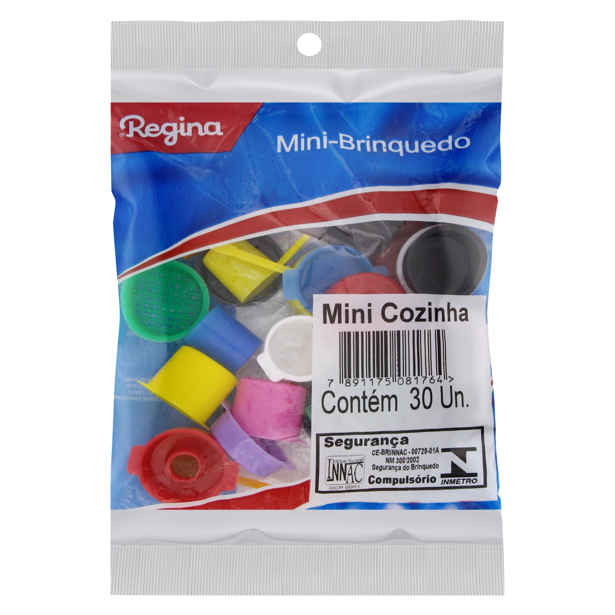Mini Brinquedo Mini Cozinha Regina Pacote 30 Unidades