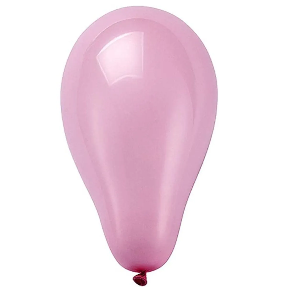 Balão de Látex Regina Liso N° 6,5 Rosa 50 Unidades