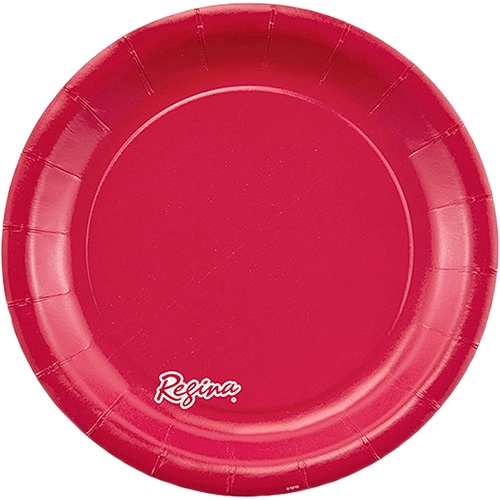 Prato 18cm Colors Pink Cítrico Com 8 Unidades Regina Festas