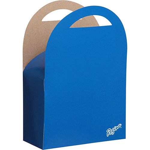 Caixa Surpresa Grande Colors Azul Royal C/ 8 Unidades Regina Festas