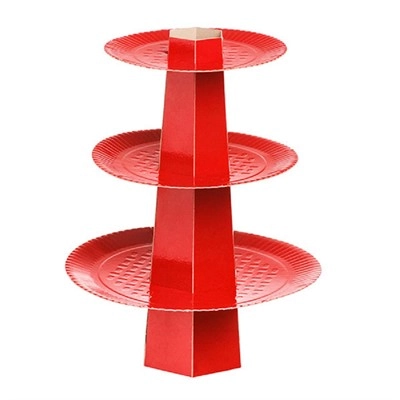 Baleiro 3 Pisos Vermelho Regina Und