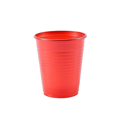 Copo Plástico Vermelho Com 50 Unidades Regina Festas