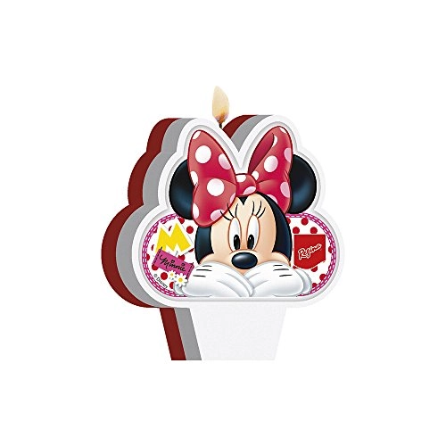 Vela Plana Regina Festas Red Minnie 1 Unidade