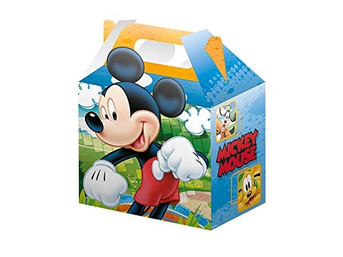 Caixa Surpresa Mickey Diversão Regina Festas Com 8 Unidades