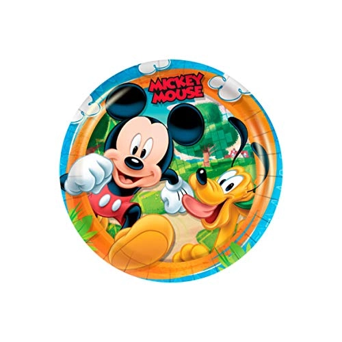 Prato Desc Regina 18cm Mickey Diversao C/8