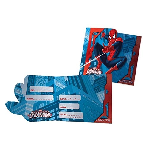 Convite Regina Gd R72 C/8 Ultimate Spider Man