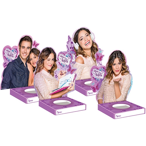 Cupcake Holder Violetta Com 8 Unidades Regina Festas