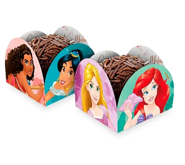 Porta Forminha Disney Princesas 50un Regina
