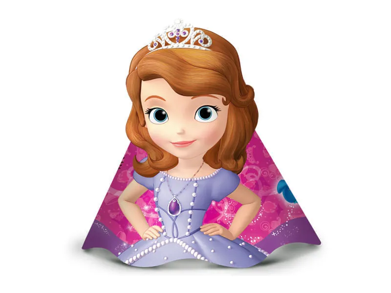 Chapeu Sofia The First C/08 Regina Festas