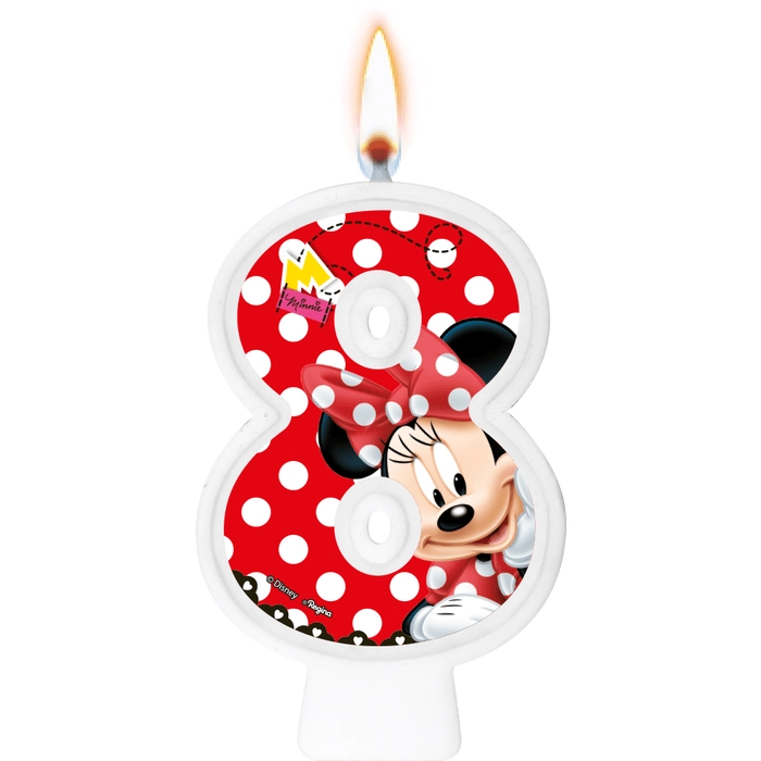 Vela Red Minnie Regina Nâ 8