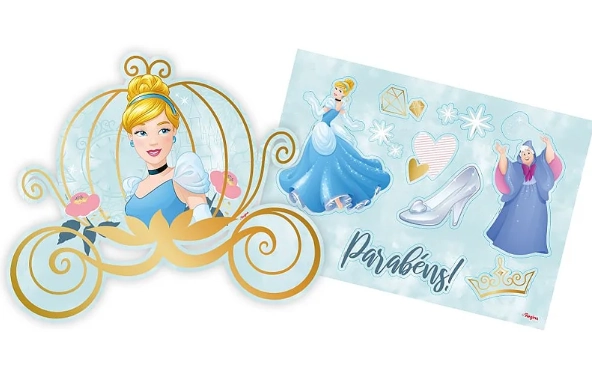 Kit Decorativo Cinderela 1161768 Regina