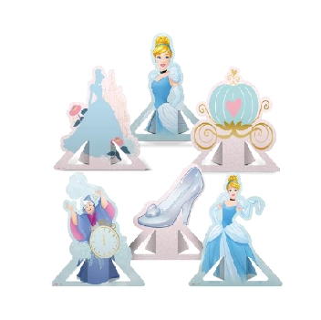 Decoracao De Mesa Cinderela Classica 1161830 6un Regina