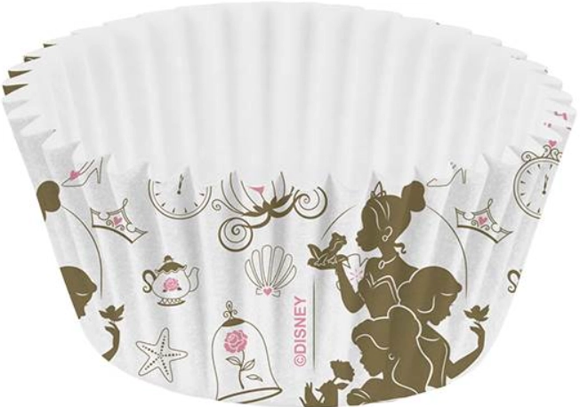 Forminha De Papel Descartável N 05 Tema Princesas Disney Regina Festas 100un