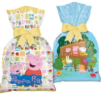Sacola Plastica Peppa Pig Classica 12un