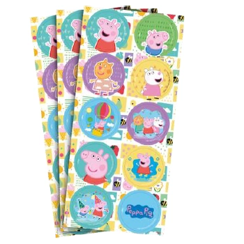 Peppa Pig Adesivo 3 Car