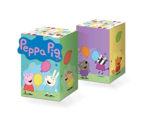Caixa Surpresa Quad Aplique Peppa Pig 1171003 8un Regina