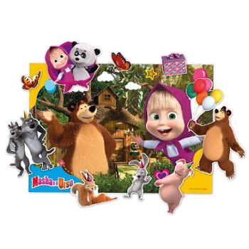 Kit Dec Masha E O Urso Classica 117191.7 Regina