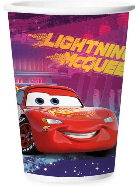 Copo Pap 180ml Disney Carros 12un 117374.0 Regina