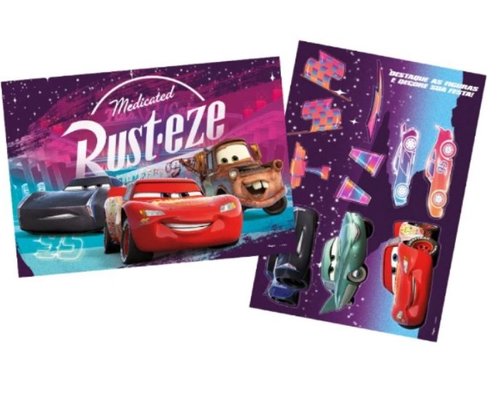 Kit Dec Disney Carros 117377.4 Regina