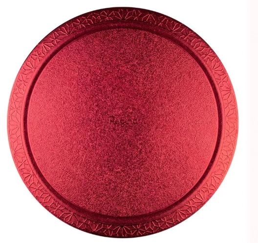 Cakeboard Red Verm 32cm 117602.1 Regina