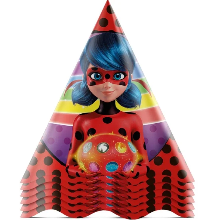 Chapeu Ladybug Core 12un 117833.4 Regina