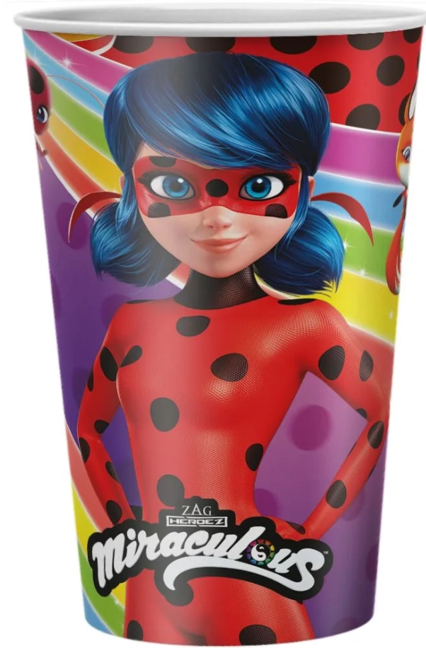 Copo Pap 180ml Ladybug Core 12un 117835.0 Regina