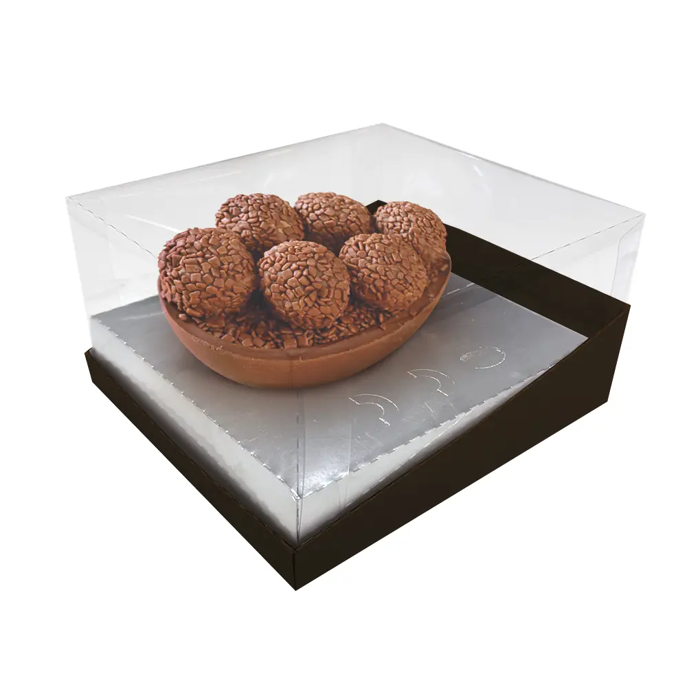 Caixa Elegance Ovo 100/250g Prata/dour Pascoa Regina Festas