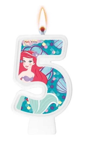 Vela Numeral Ariel Sereismo N 5 Cod 1179