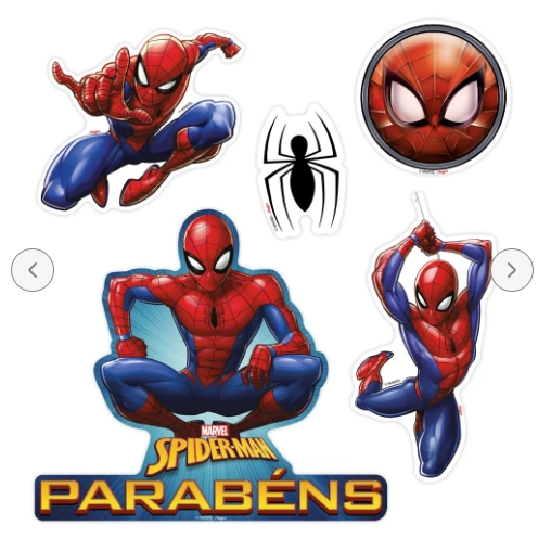 Decor De Bolo Cenar C 05 Spider Man Anim 1x1un