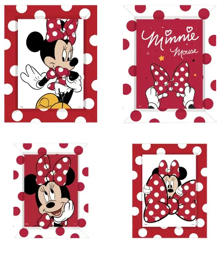 Cartaz Decorativo Minnie Mouse 04 Un.
