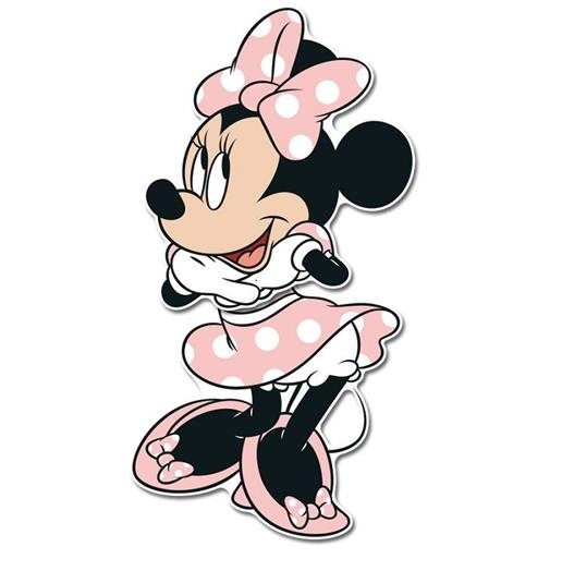 Personagem Articulado Minnie Rosa