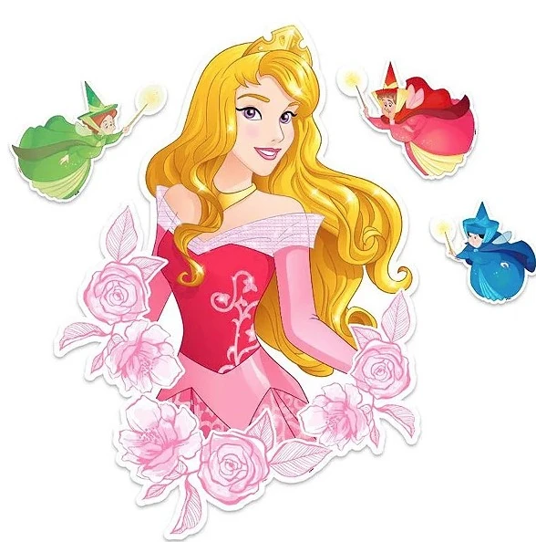 Kit Decorativo Aurora Regina Festas