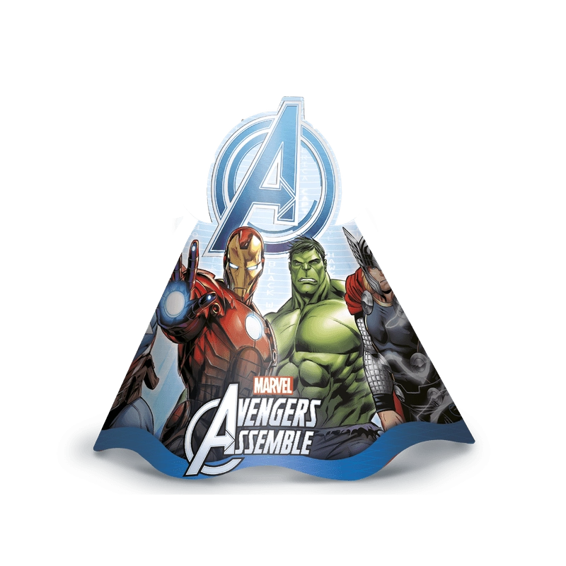 Chapeu Avengers Animated C/8un Regina Festas