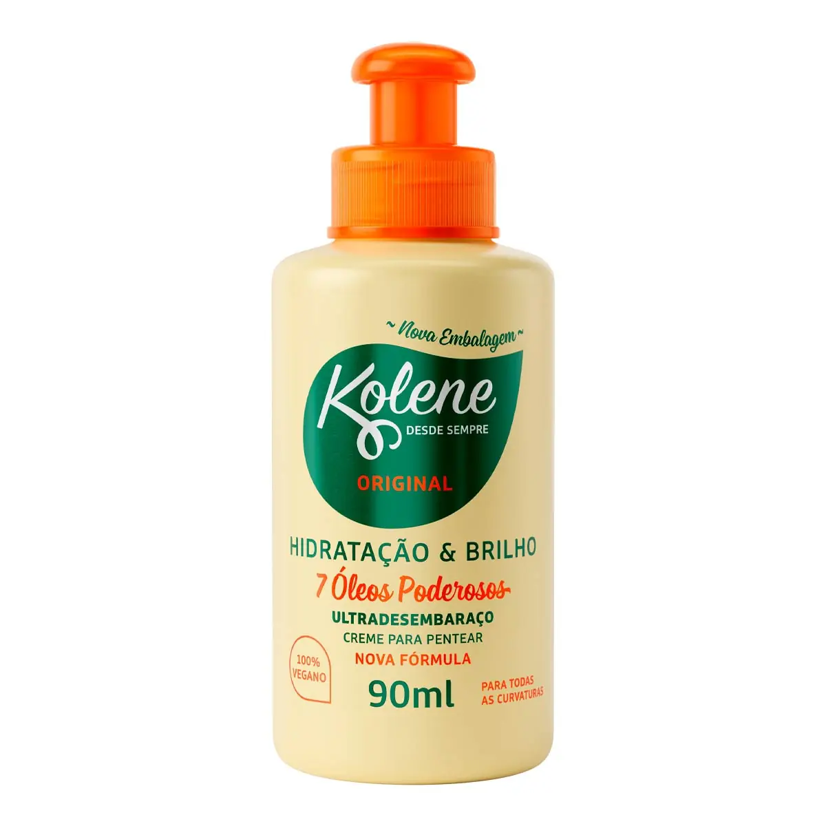 Creme Para Pentear Kolene Original Frasco 90ml