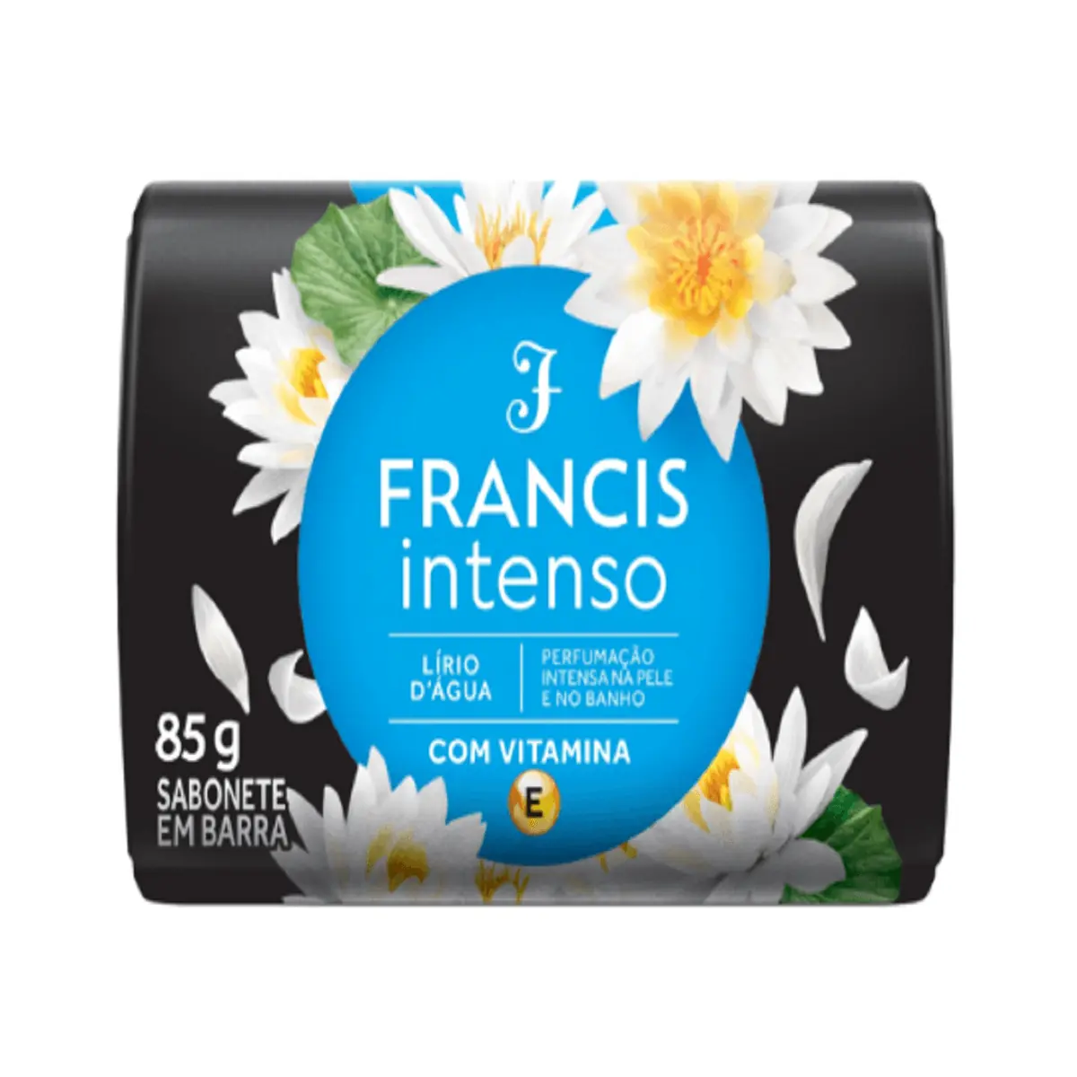 Sabonete Barra Lírio d'Água Francis Intenso Envoltório 85g