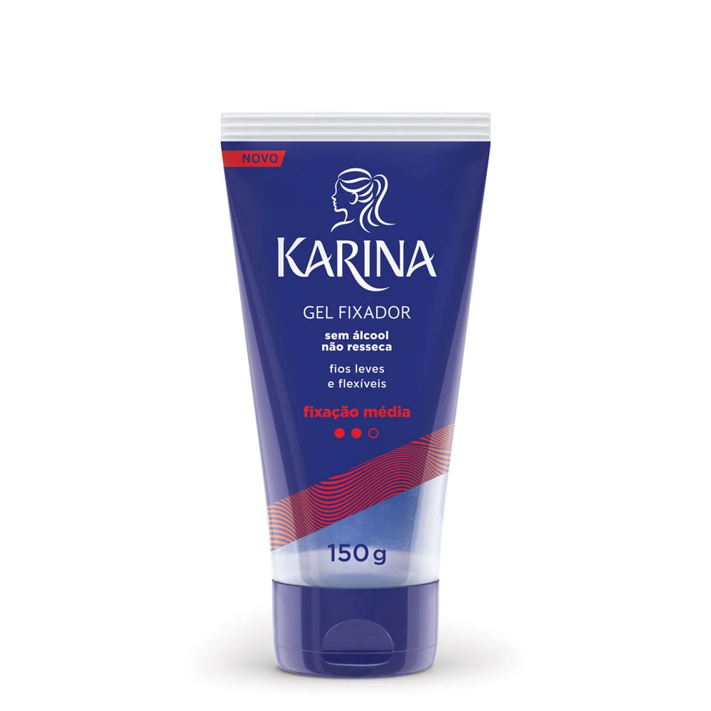 Gel Karina 150g Fixacao Media