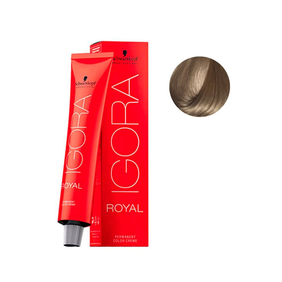 Coloração Igora Royal Schwarzkopf Louro Claro Cinza 8.1 60g