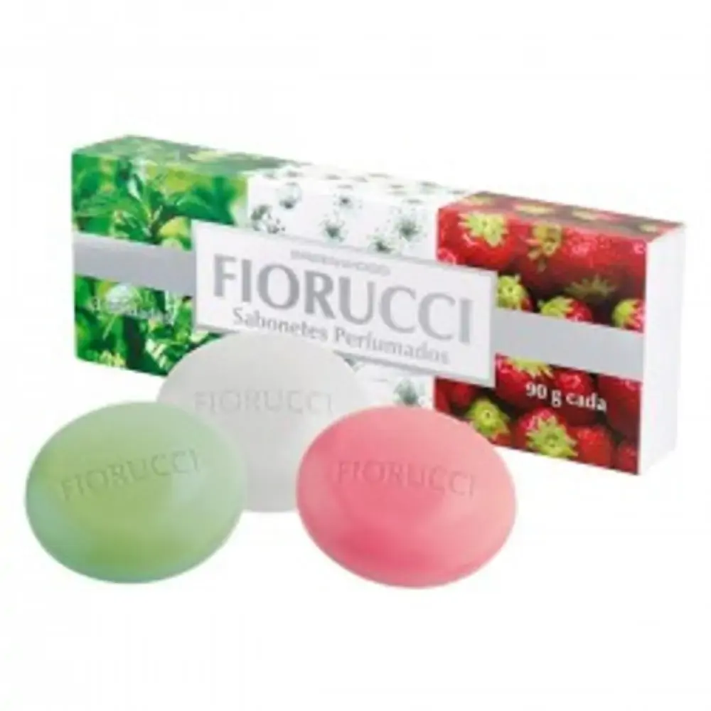 Sabonete Fiorucci Perfumados C/3 Hort Erva Doc Morang